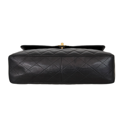 Chanel Timeless Jumbo Single Flap Bag Schwarz / sehr gut