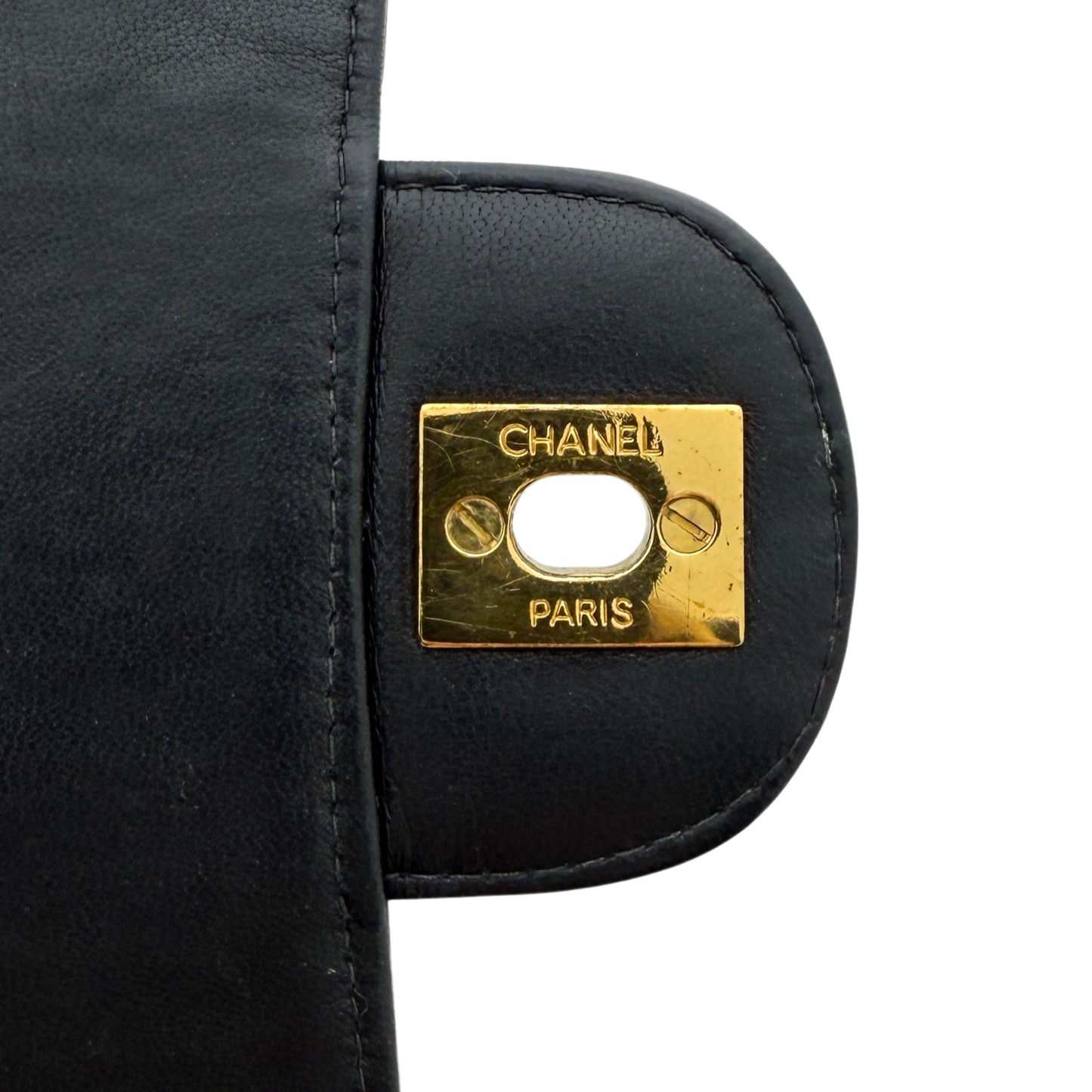 Chanel Timeless Jumbo Single Flap Bag Schwarz / sehr gut