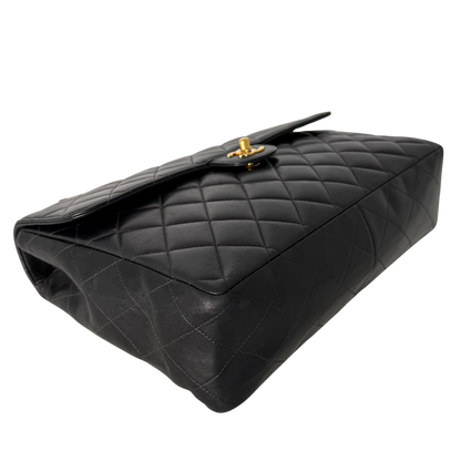 Chanel Timeless Jumbo Single Flap Bag Schwarz / sehr gut