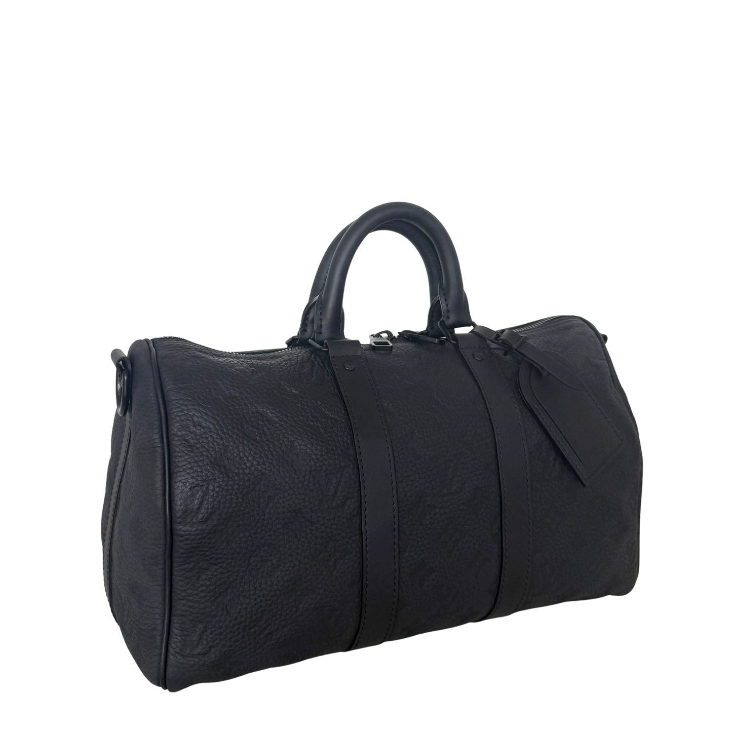 Louis Vuitton Keepall 35 mit Schulterriemen M22765 Schwarz / neuwertig Louis Vuitton