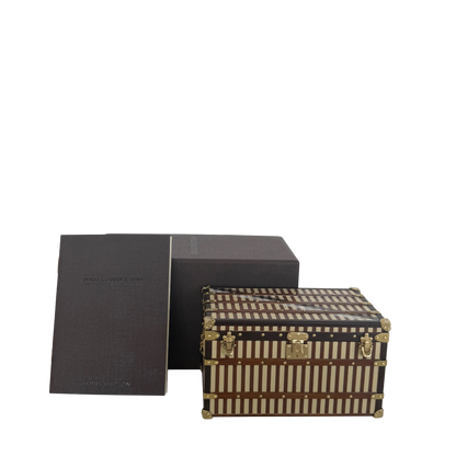 Louis Vuitton Malle Courrier 1888 Trunk Briefbeschwerer Braun M99729 / sehr gut Louis Vuitton