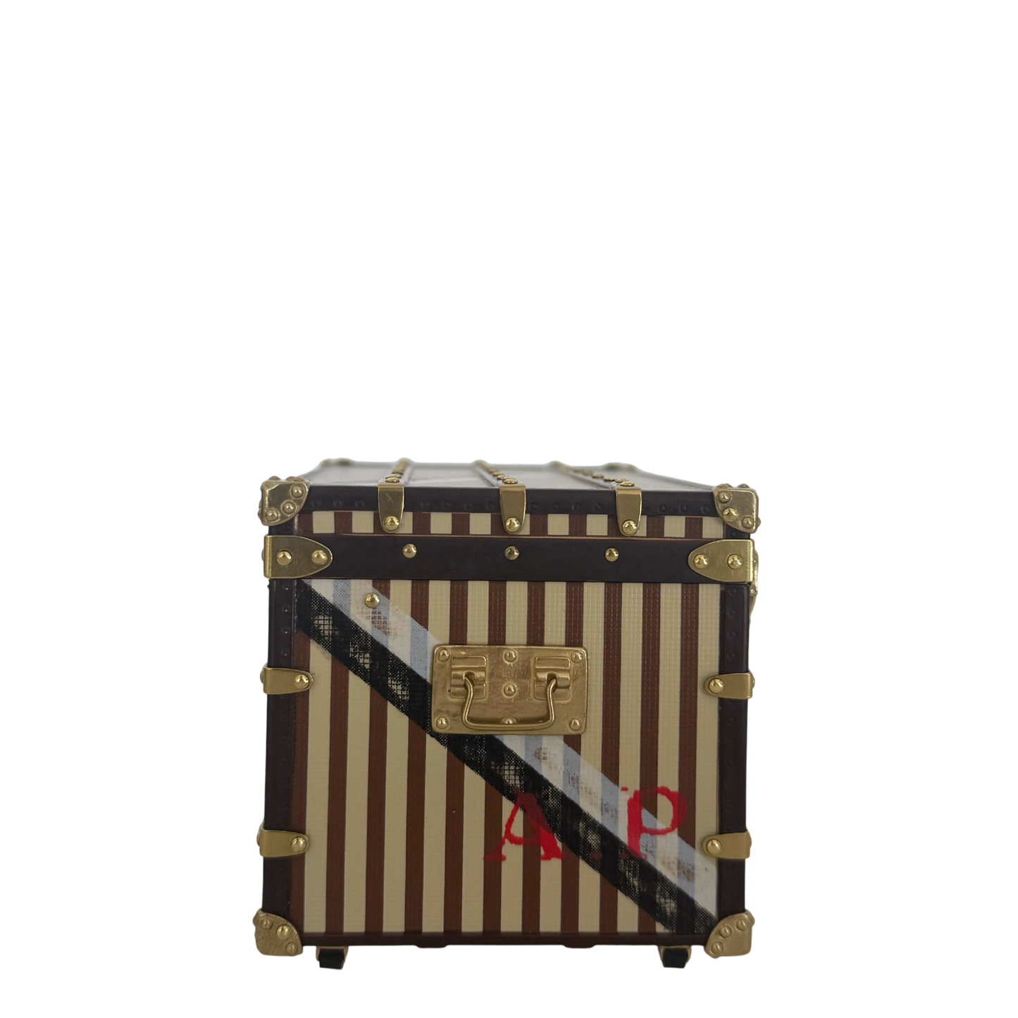 Louis Vuitton Malle Courrier 1888 Trunk Briefbeschwerer Braun M99729 / sehr gut Louis Vuitton