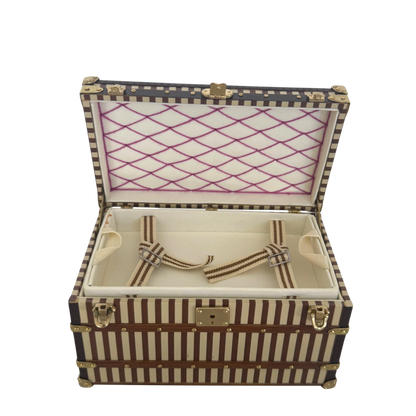 Louis Vuitton Malle Courrier 1888 Trunk Briefbeschwerer Braun M99729 / sehr gut Louis Vuitton