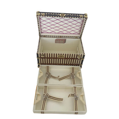 Louis Vuitton Malle Courrier 1888 Trunk Briefbeschwerer Braun M99729 / sehr gut Louis Vuitton