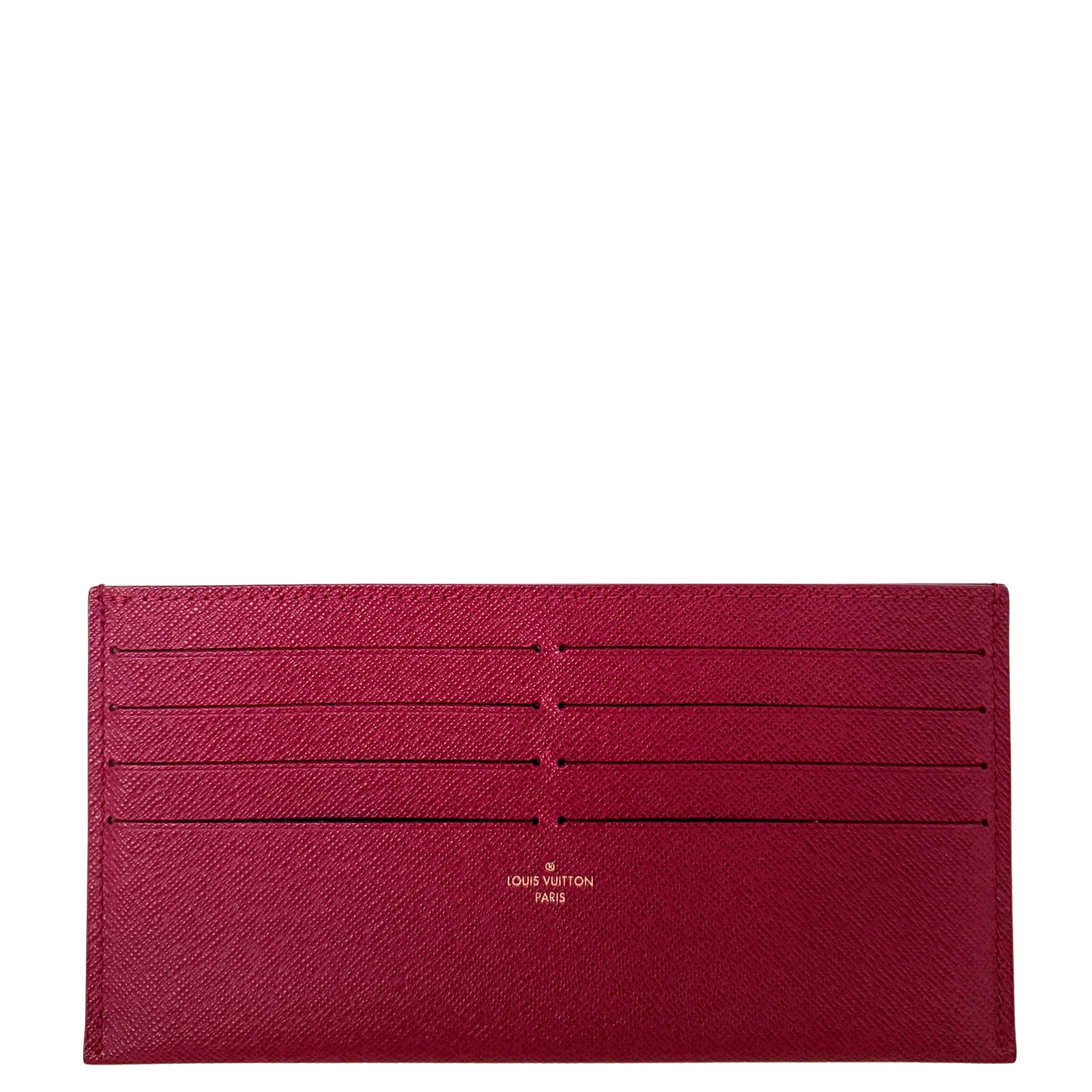 Louis Vuitton Félicie Pochette Inlay Kartenfach Monogram Canvas Braun / neuwertig Louis Vuitton