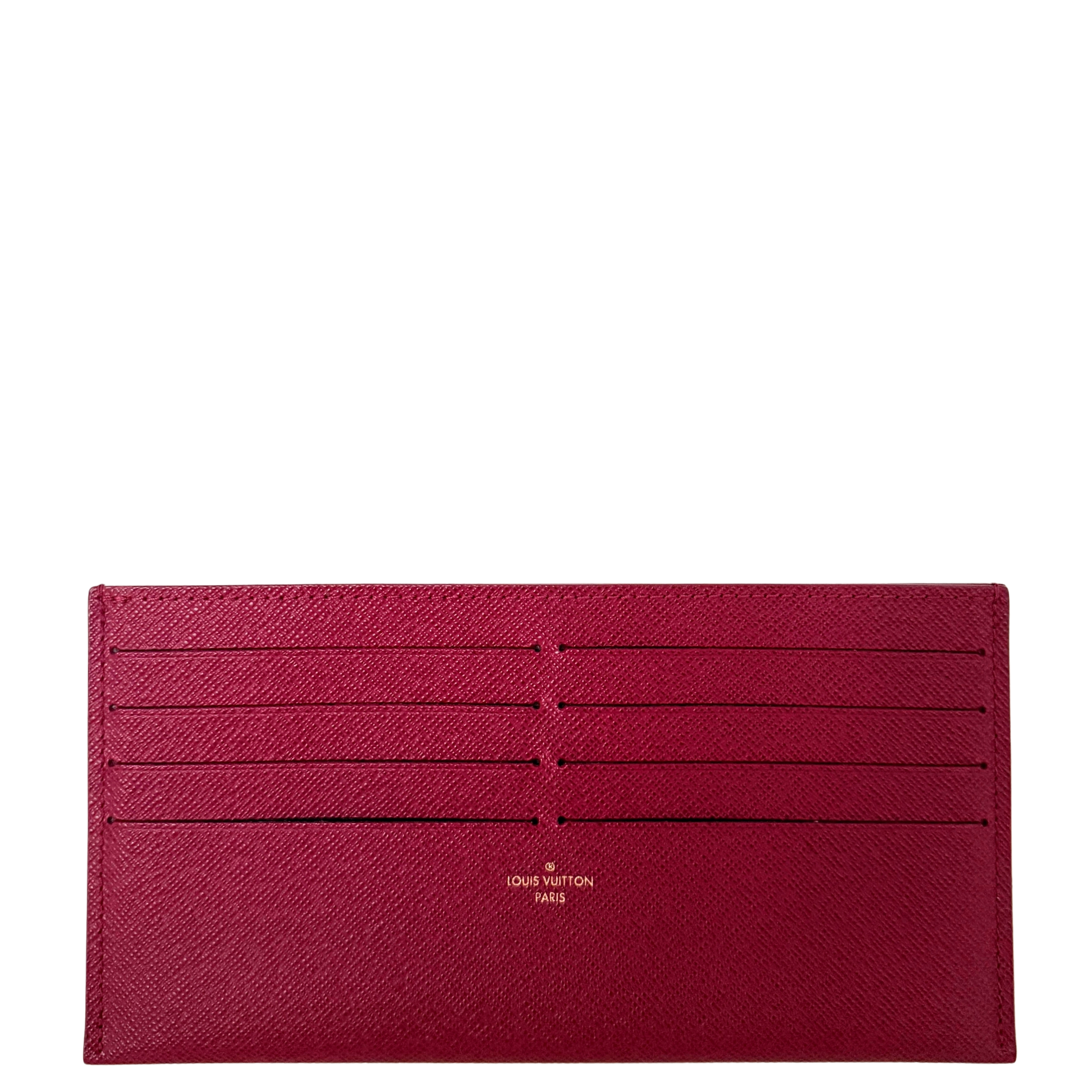 Louis Vuitton Félicie Pochette Inlay Kartenfach Monogram Canvas Braun / neuwertig Louis Vuitton