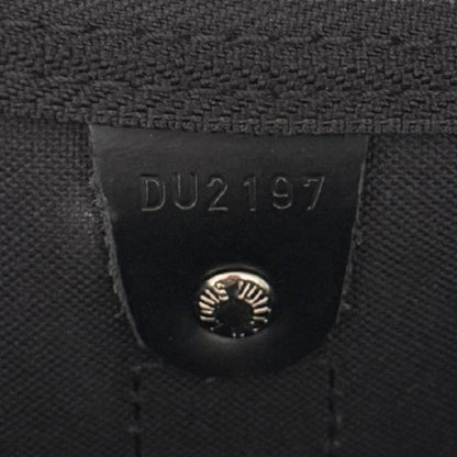 Louis Vuitton Keepall 45 mit Schulterriemen in Damier Graphite Canvas N41418 Schwarz / gut Louis Vuitton