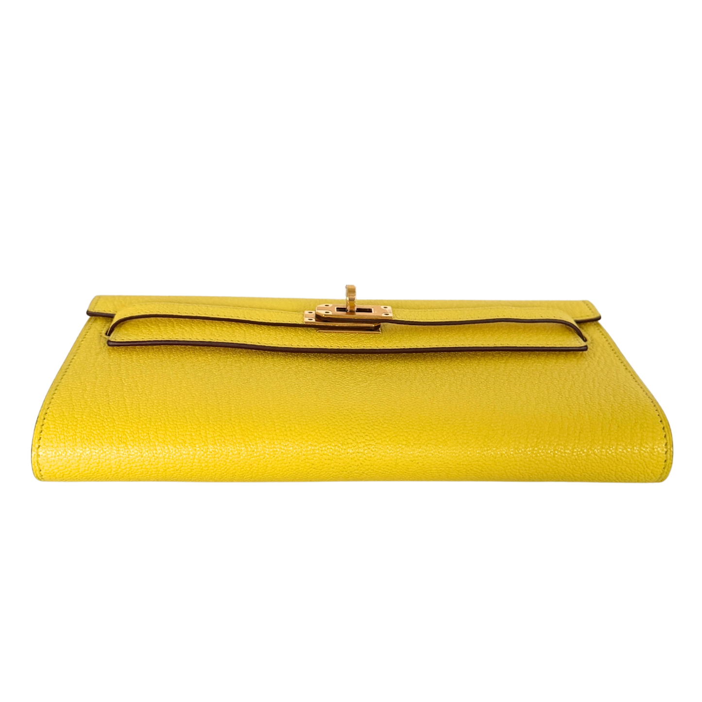 Hermès Kelly To Go Jaune Citron Fullset / neuwertig Hermès