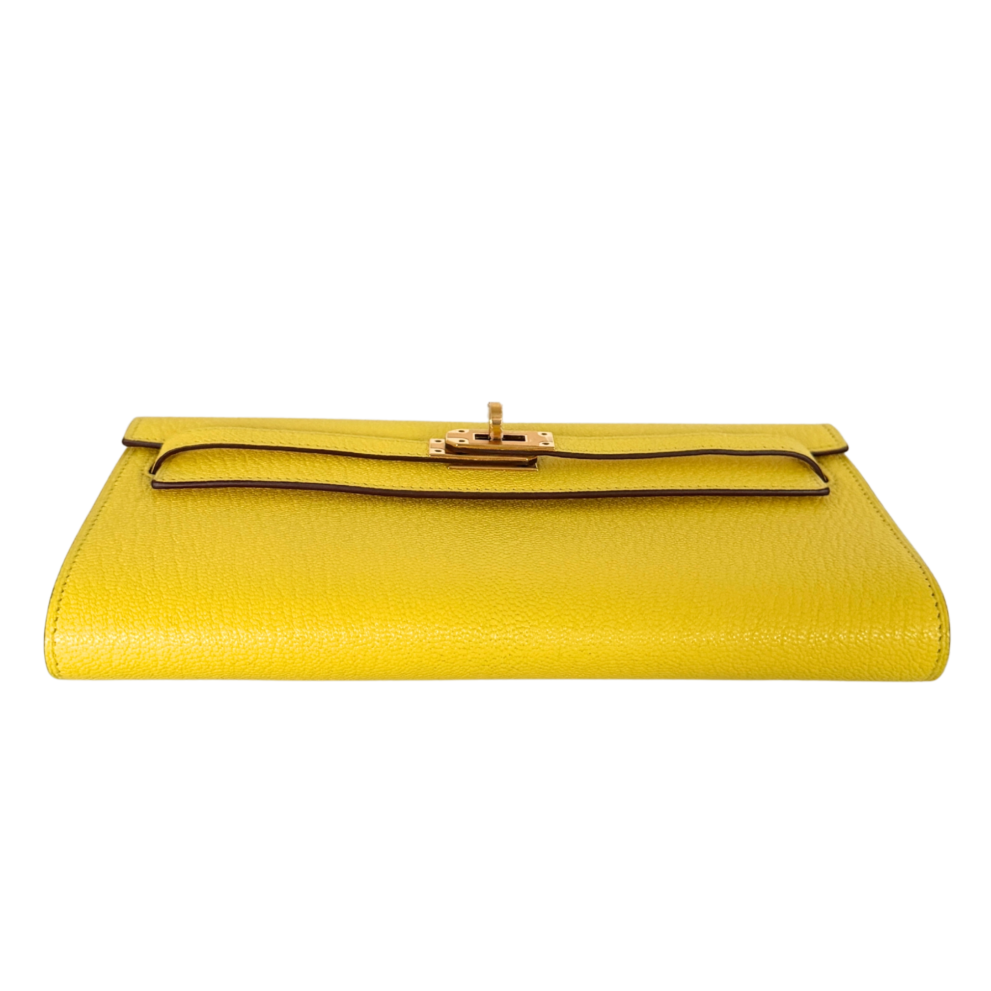 Hermès Kelly To Go Jaune Citron Fullset / neuwertig Hermès