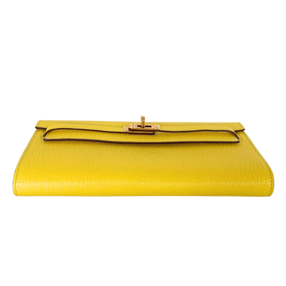Hermès Kelly To Go Jaune Citron Fullset / neuwertig Hermès