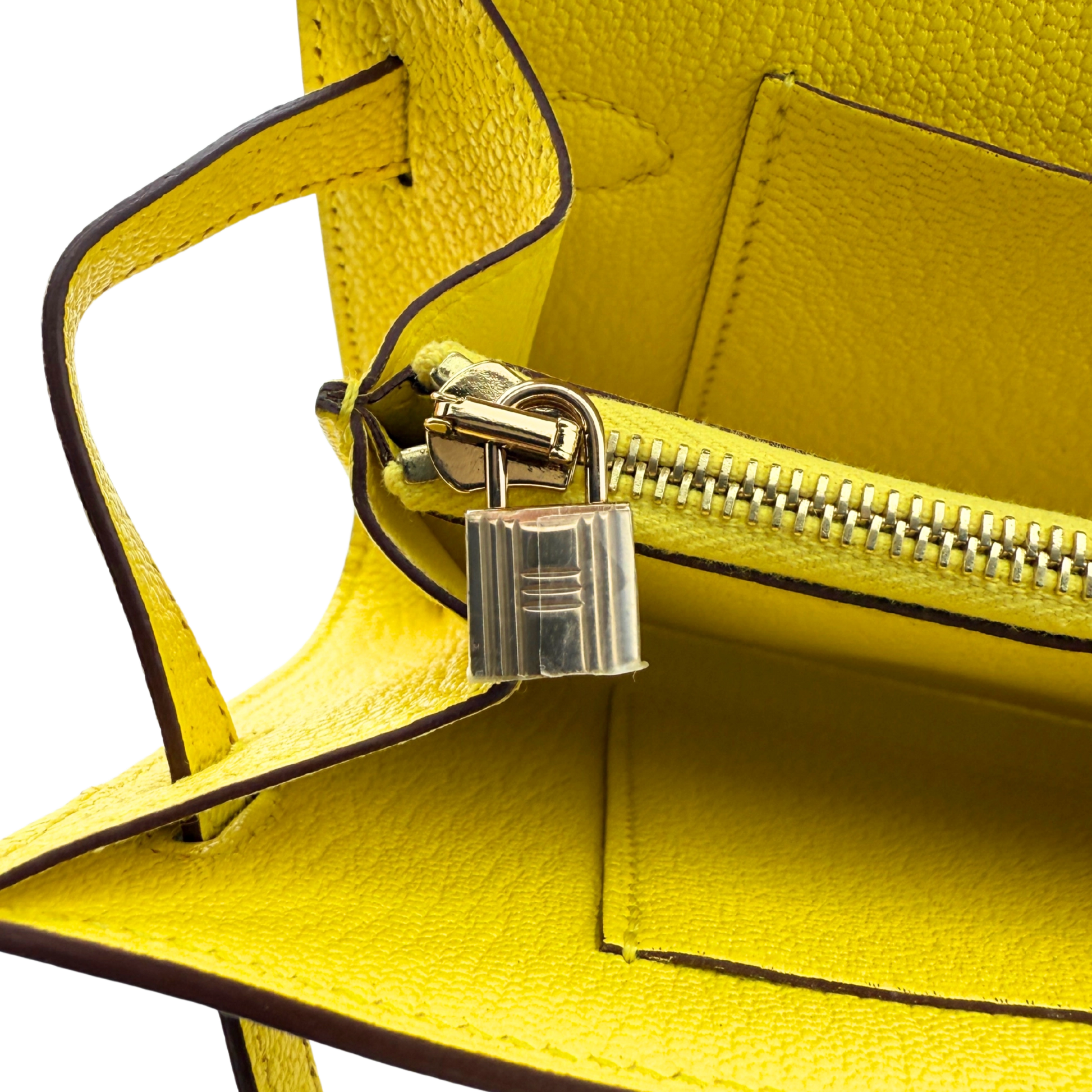 Hermès Kelly To Go Jaune Citron Fullset / neuwertig Hermès