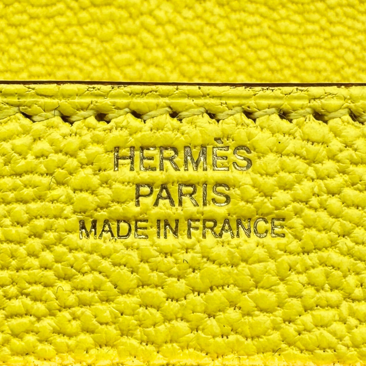 Hermès Kelly To Go Jaune Citron Fullset / neuwertig Hermès