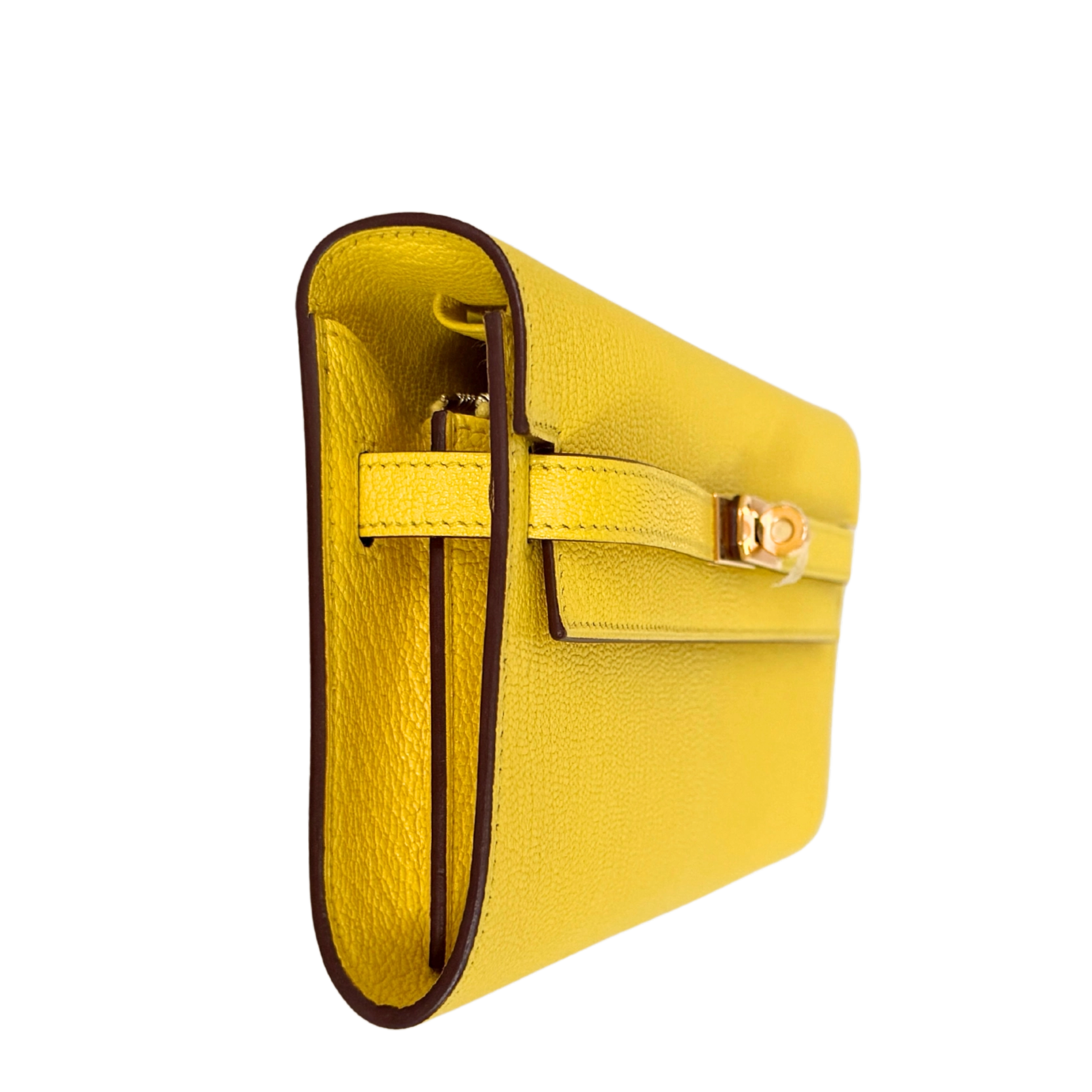 Hermès Kelly To Go Jaune Citron Fullset / neuwertig Hermès