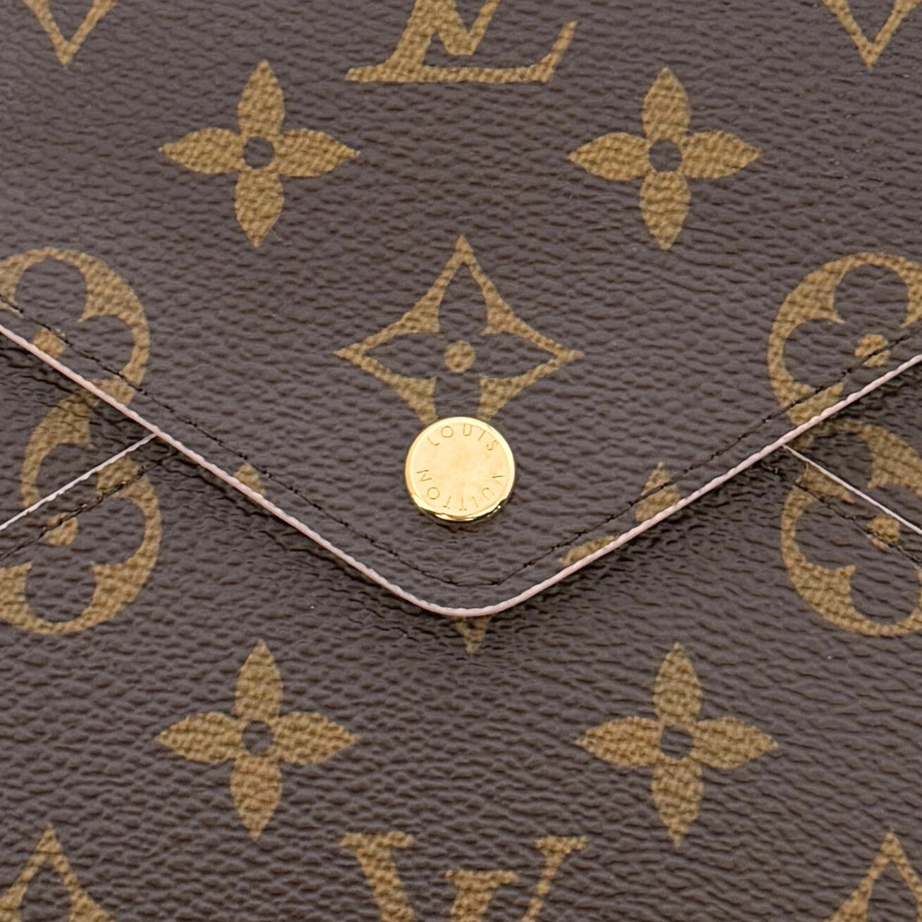 Louis Vuitton Kirigami Pochette Monogram Braun / neuwertig Louis Vuitton