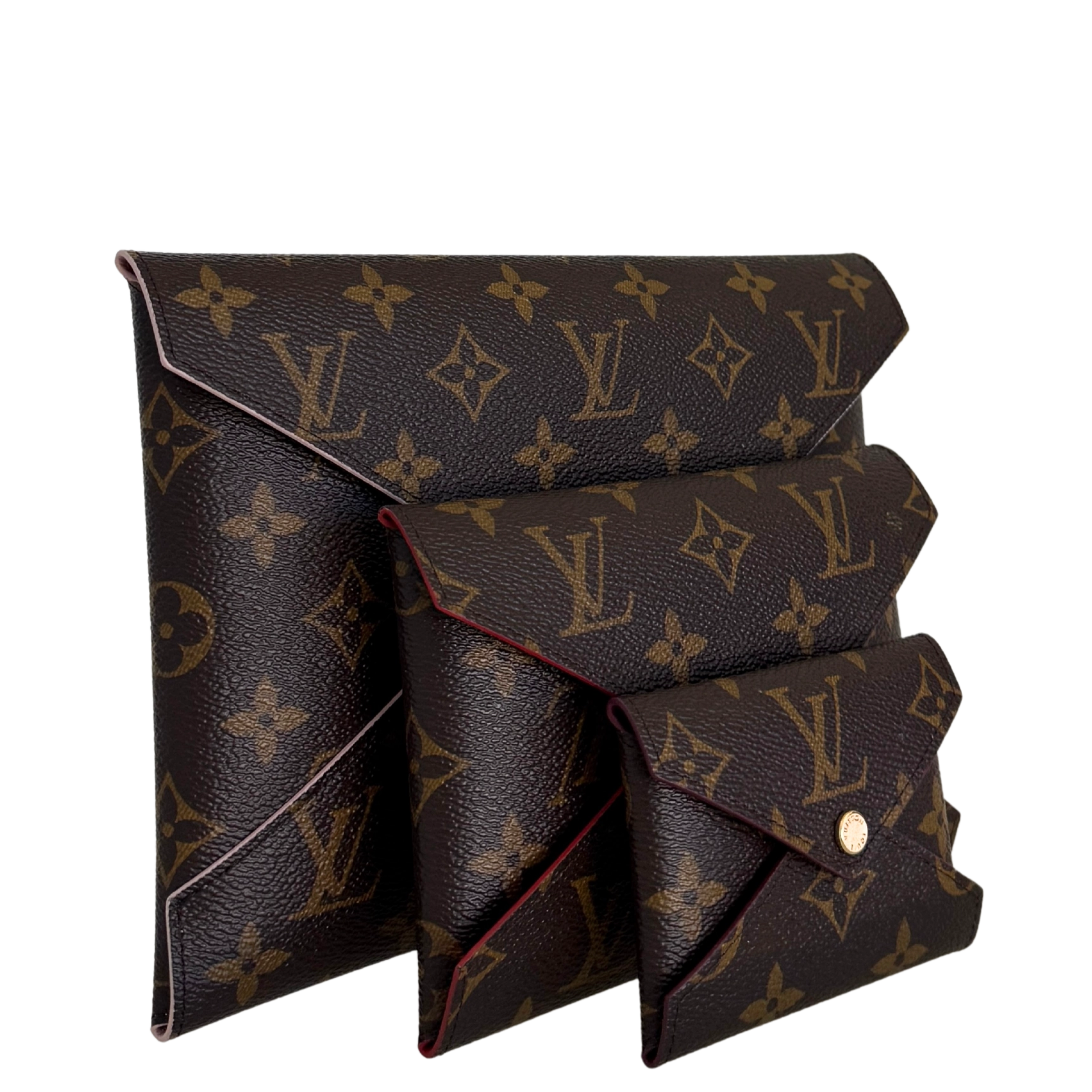 Louis Vuitton Kirigami Pochette Monogram Braun / neuwertig Louis Vuitton