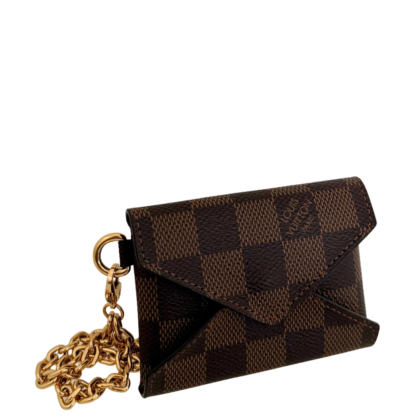 Louis Vuitton Kirigami Halskette Damier Ebene Braun / sehr gut Louis Vuitton