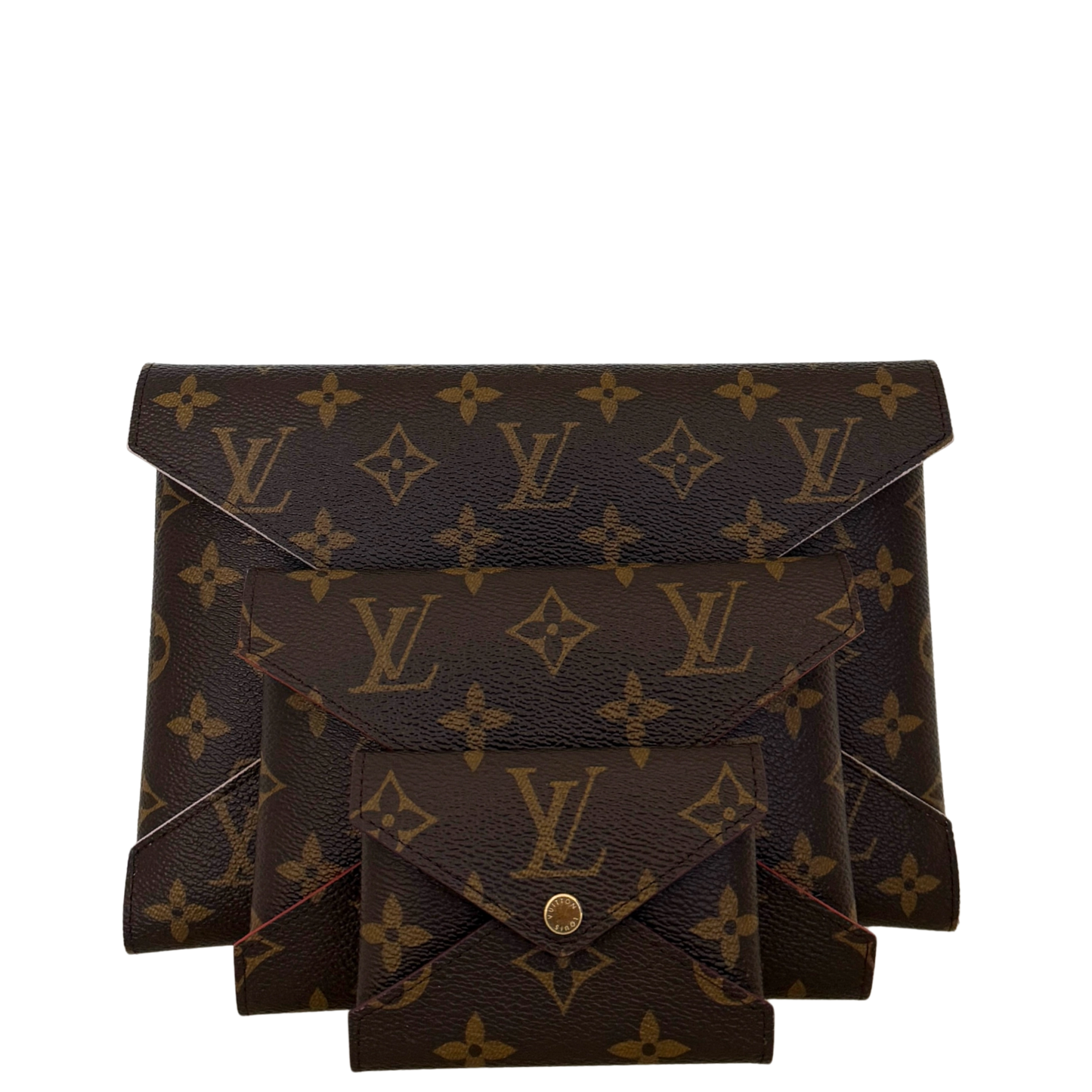 Louis Vuitton Kirigami Pochette Monogram Braun / neuwertig Louis Vuitton