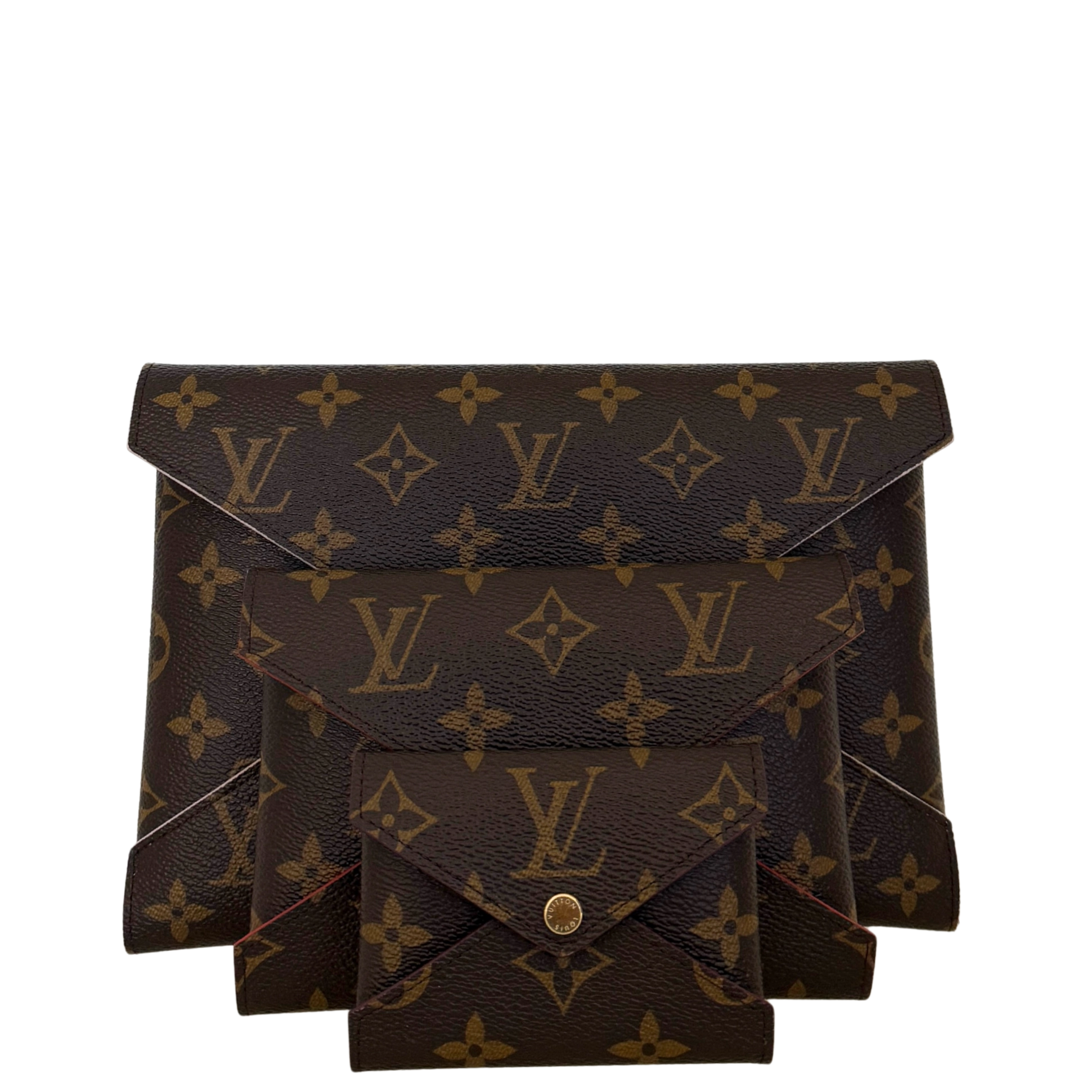 Louis Vuitton Kirigami Pochette Monogram Braun / neuwertig Louis Vuitton