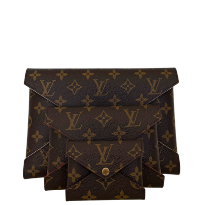 Louis Vuitton Kirigami Pochette Monogram Braun / neuwertig Louis Vuitton