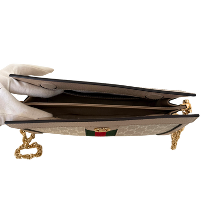 Gucci Ophidia GG Kleine Schultertasche Beige / neuwertig Gucci