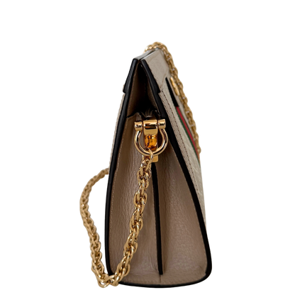 Gucci Ophidia GG Kleine Schultertasche Beige / neuwertig Gucci