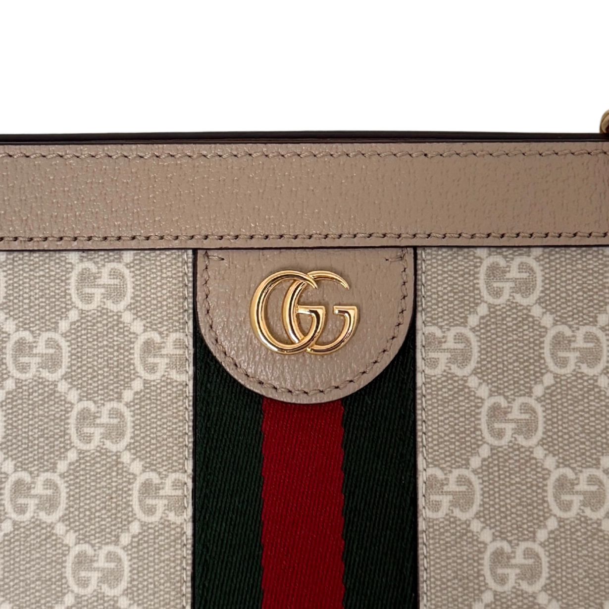 Gucci Ophidia GG Kleine Schultertasche Beige / neuwertig Gucci