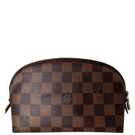 Louis Vuitton Cosmetic Pouch PM Damier Ebene / gut Louis Vuitton