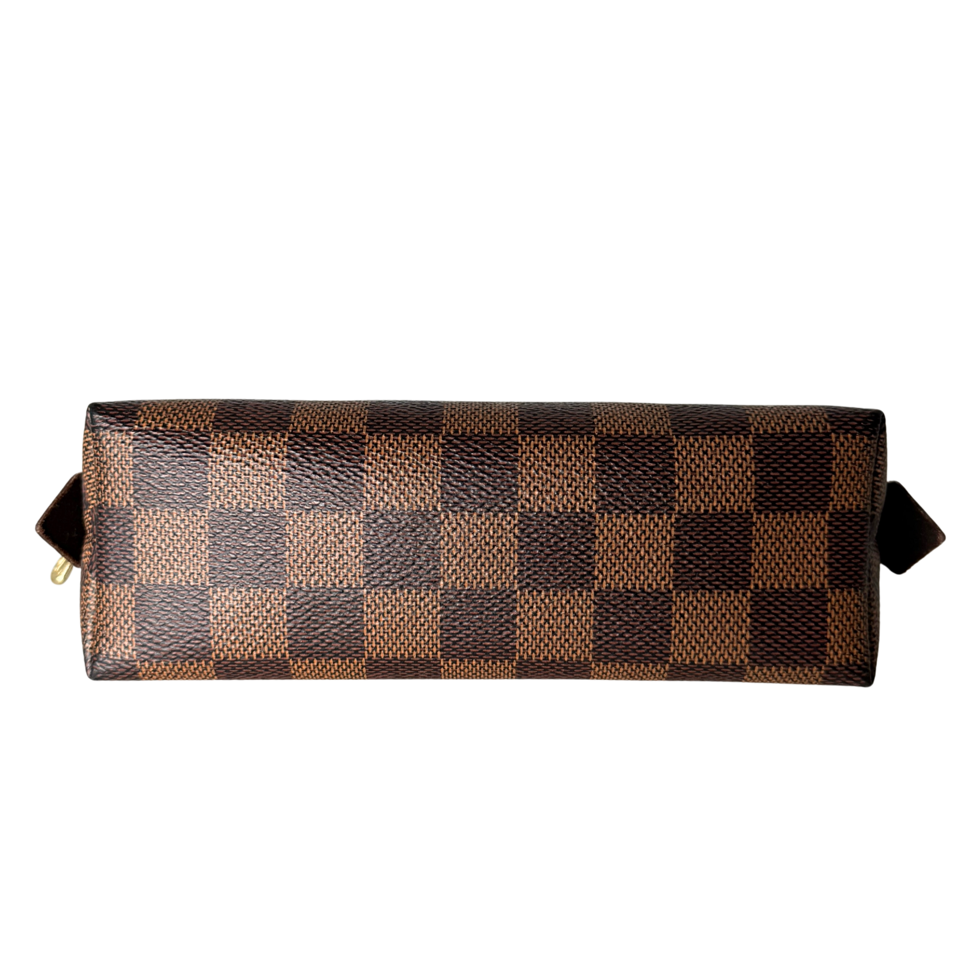 Louis Vuitton Cosmetic Pouch PM Damier Ebene / gut Louis Vuitton