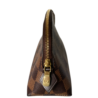 Louis Vuitton Cosmetic Pouch PM Damier Ebene / gut Louis Vuitton