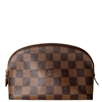 Louis Vuitton Cosmetic Pouch PM Damier Ebene / gut Louis Vuitton