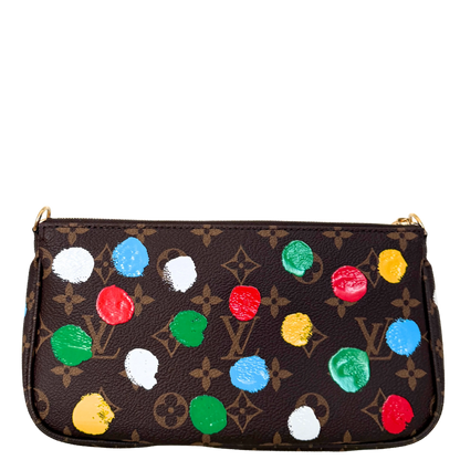 Louis Vuitton x Yayoi Kusama Multi Pochette Accessoires Monogram Multicolor / neuwertig Louis Vuitton
