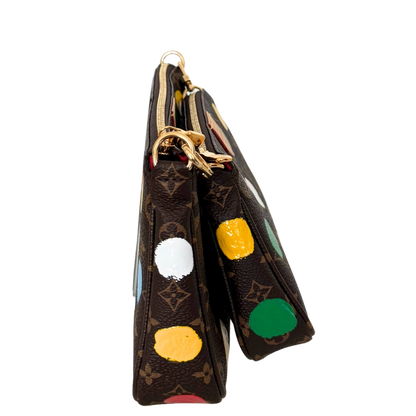 Louis Vuitton x Yayoi Kusama Multi Pochette Accessoires Monogram Multicolor / neuwertig Louis Vuitton