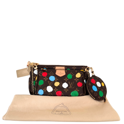 Louis Vuitton x Yayoi Kusama Multi Pochette Accessoires Monogram Multicolor / neuwertig Louis Vuitton