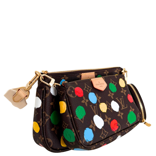 Louis Vuitton x Yayoi Kusama Multi Pochette Accessoires Monogram Multicolor / neuwertig Louis Vuitton