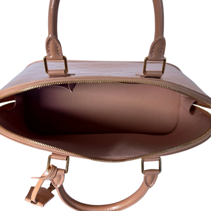 Louis Vuitton Alma GM Vernis Leder MI1130 Beige / sehr gut Louis Vuitton