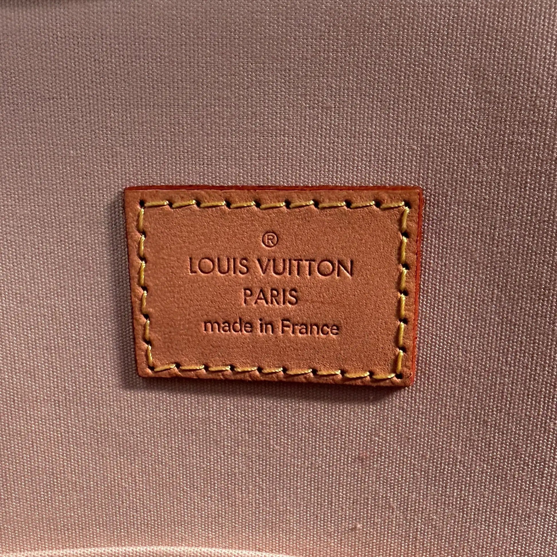 Louis Vuitton Alma GM Vernis Leder MI1130 Beige / sehr gut Louis Vuitton