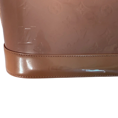 Louis Vuitton Alma GM Vernis Leder MI1130 Beige / sehr gut Louis Vuitton