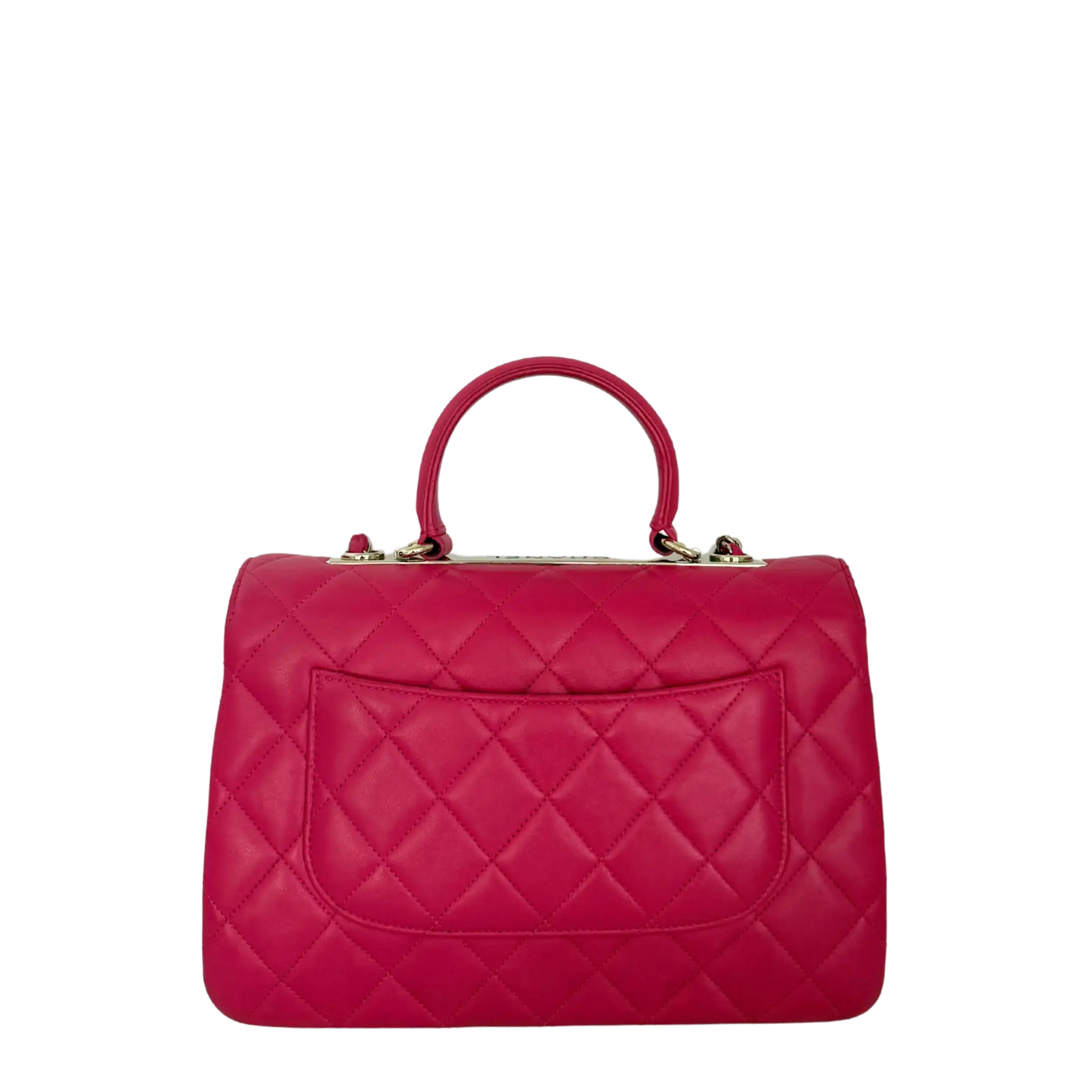 Chanel Trendy CC Top Handle Lammleder Pink / gut Chanel
