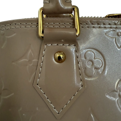 Louis Vuitton Alma GM Vernis Leder MI1130 Beige / sehr gut Louis Vuitton