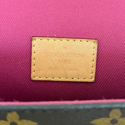 Louis Vuitton Cluny BB Monogram Fuchsia M42738 Fullset / gut Louis Vuitton