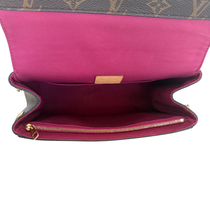 Louis Vuitton Cluny BB Monogram Fuchsia M42738 Fullset / gut Louis Vuitton