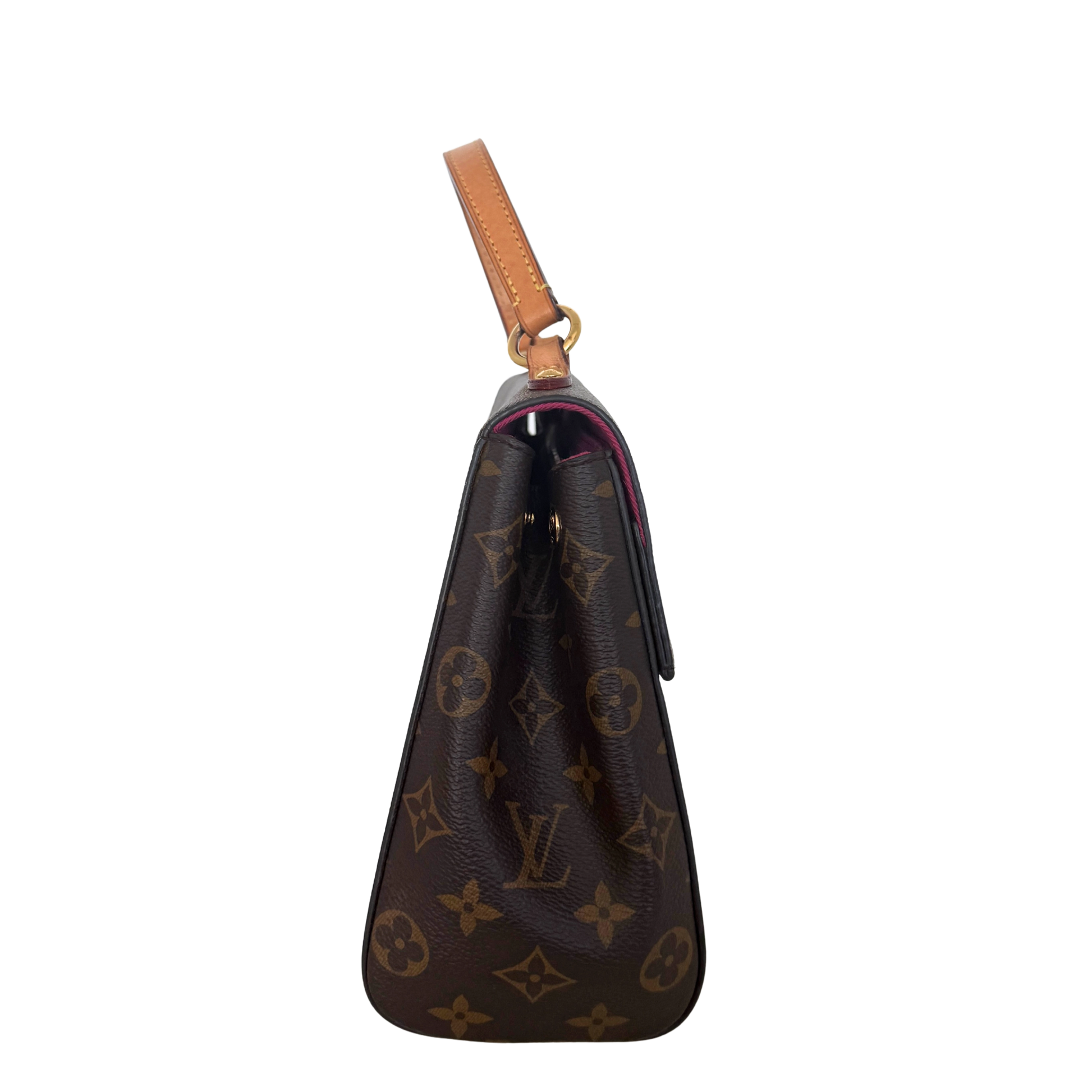 Louis Vuitton Cluny BB Monogram Fuchsia M42738 Fullset / gut Louis Vuitton