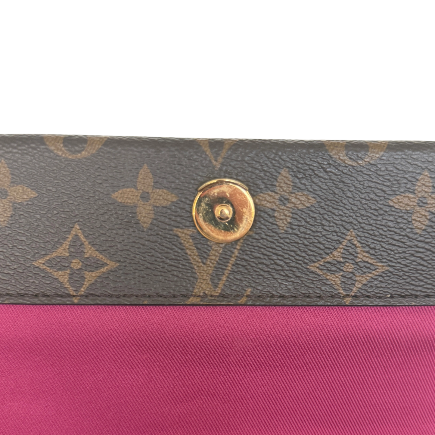 Louis Vuitton Cluny BB Monogram Fuchsia M42738 Fullset / gut Louis Vuitton