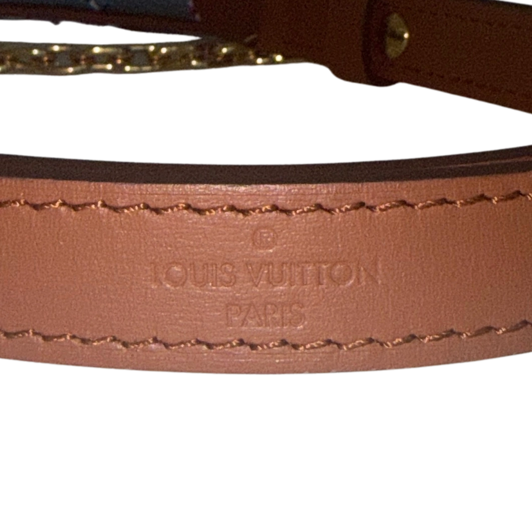 Louis Vuitton Metallic Monogram LV Garden Loop PM Blau / neuwertig Louis Vuitton