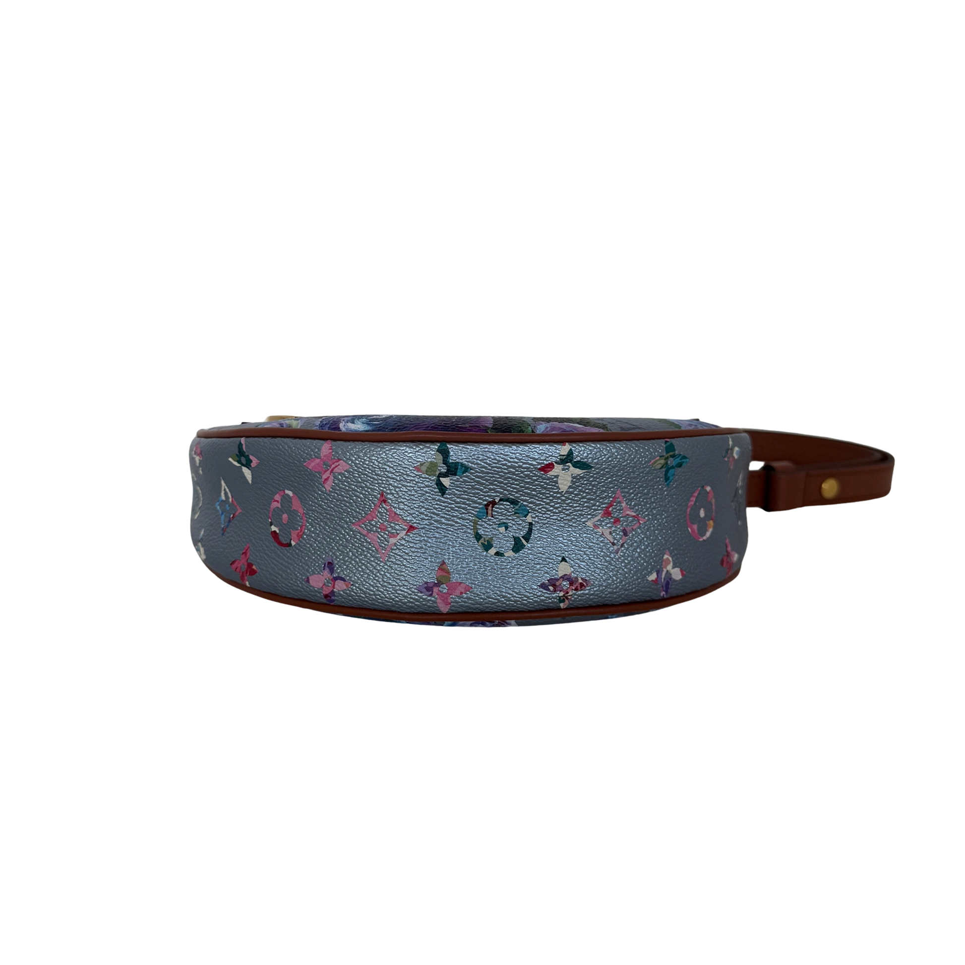 Louis Vuitton Metallic Monogram LV Garden Loop PM Blau / neuwertig Louis Vuitton