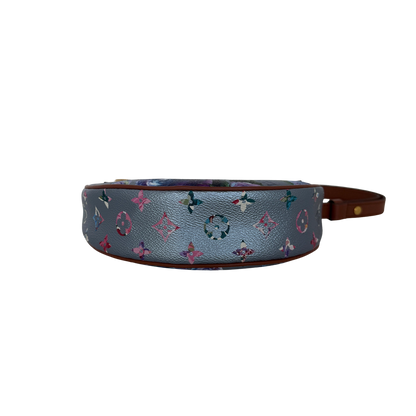 Louis Vuitton Metallic Monogram LV Garden Loop PM Blau / neuwertig Louis Vuitton