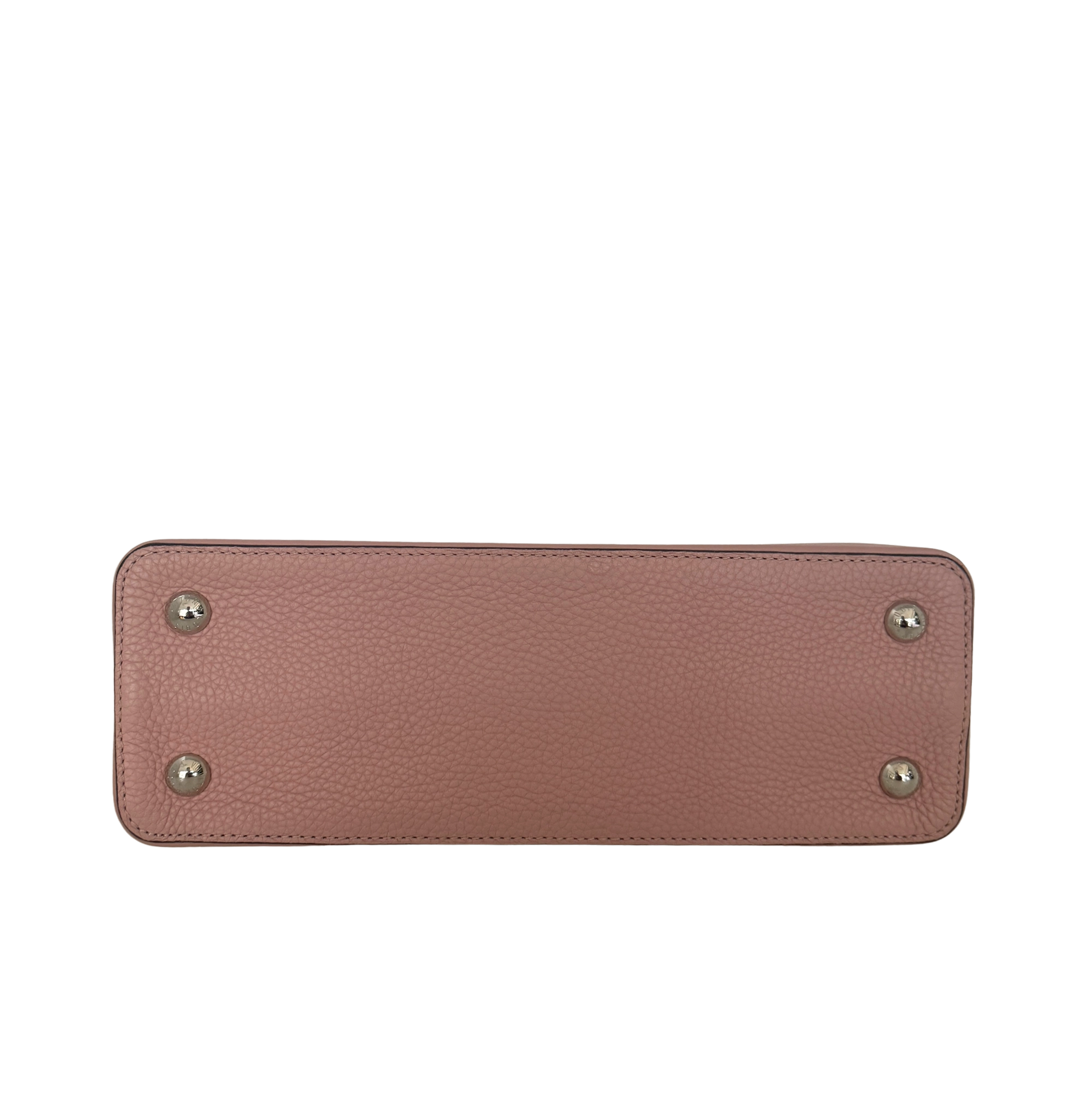 Louis Vuitton Capucines mit Schlangenledergriff Rosa N92801 / neuwertig Louis Vuitton