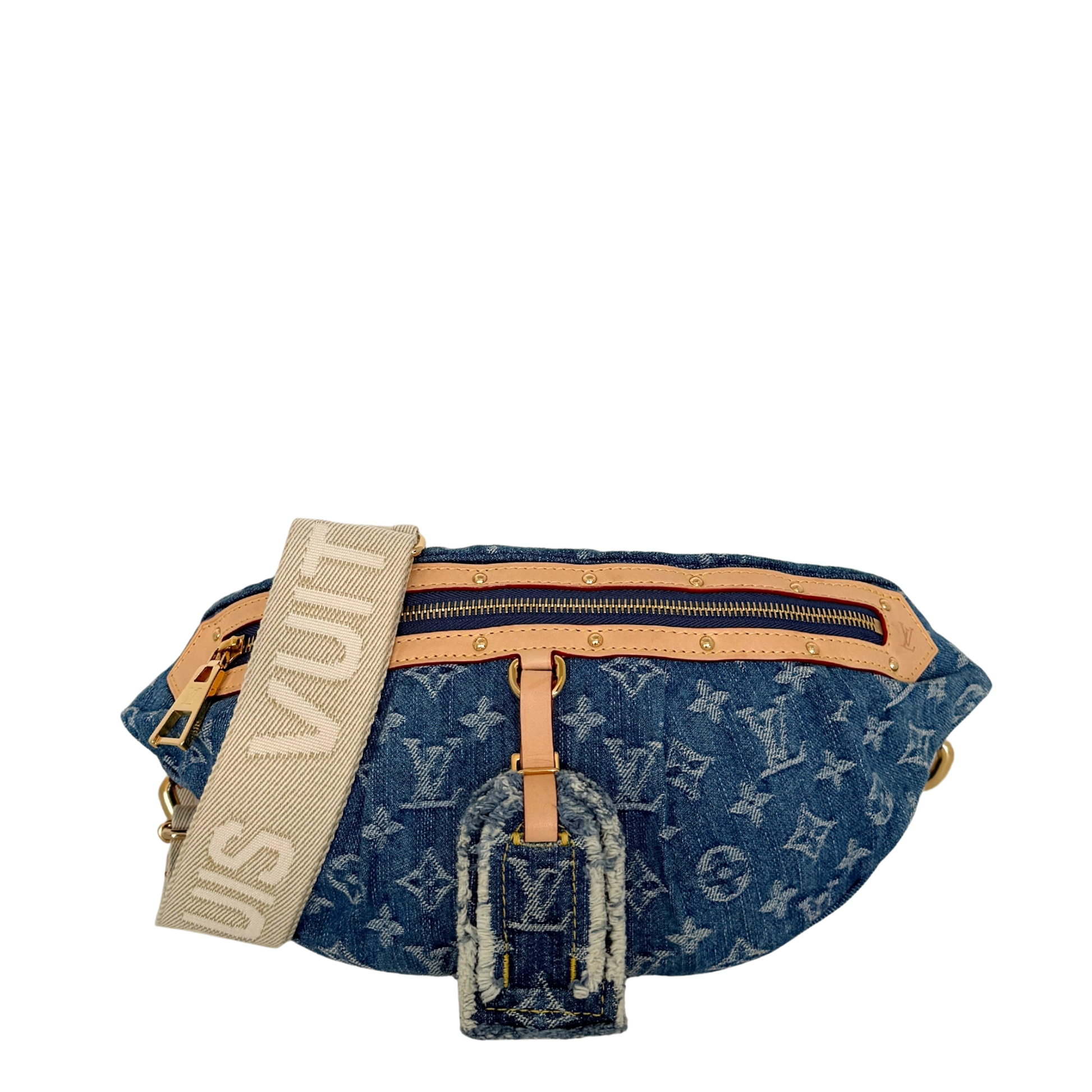 Louis Vuitton High Rise Monogram Denim M46837 Blau Fullset / neuwertig Louis Vuitton