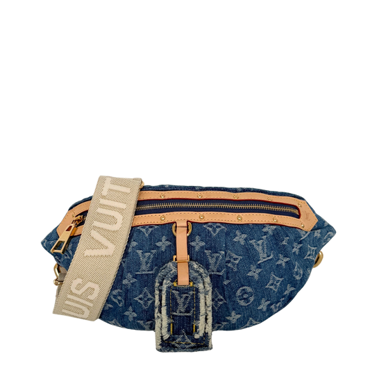 Louis Vuitton High Rise Monogram Denim M46837 Blau Fullset / neuwertig Louis Vuitton