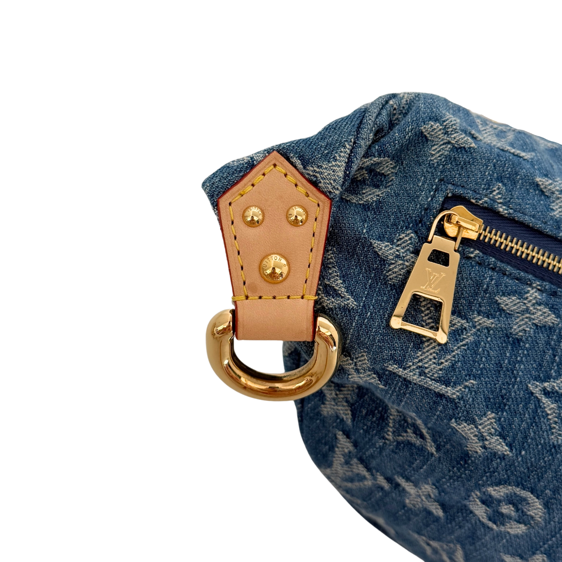 Louis Vuitton High Rise Monogram Denim M46837 Blau Fullset / neuwertig Louis Vuitton